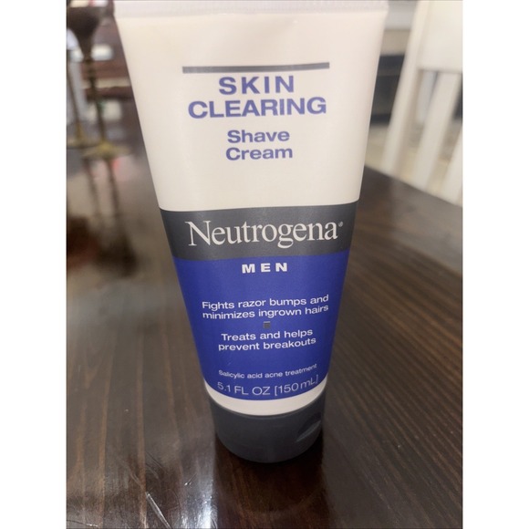neutrogena men skin Clearing  shave cream 5.1oz - Picture 1 of 3